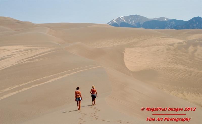 Male model photo shoot of Megapixel Images in National Sand Dunes, CO