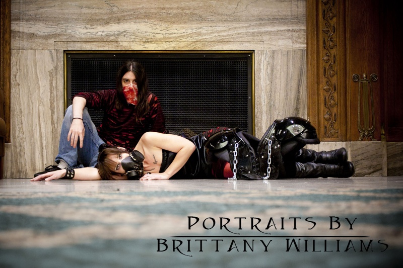 Female model photo shoot of Brittany Erwin Photo and philosophygrrrl in Indianapolis Central Library
