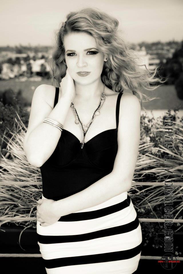 Female model photo shoot of Elena Kay by Travis I in Costa Mesa, CA, wardrobe styled by Katie Stuart