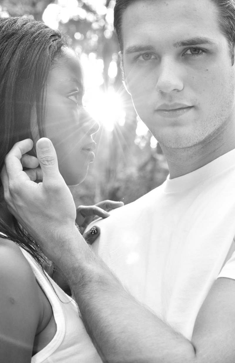 Female and Male model photo shoot of Michelle Masso, Josh Terry and Rosaline J
