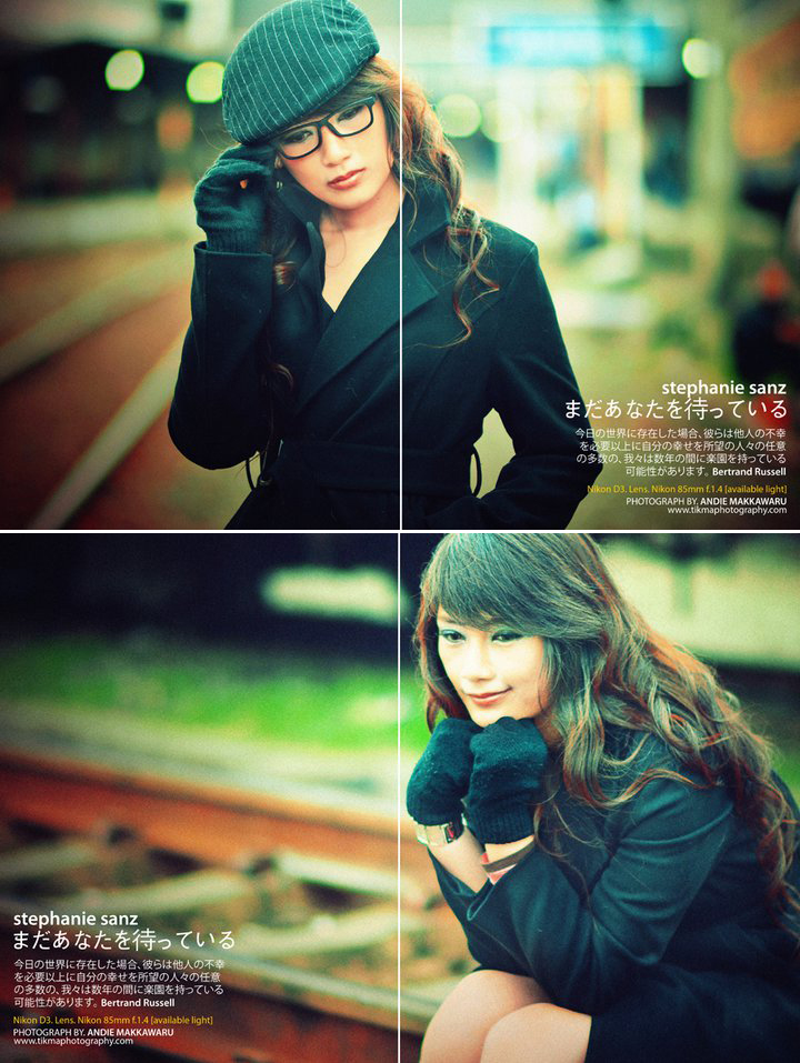 Female model photo shoot of Stephanie Sanz by Andie Makkawaru