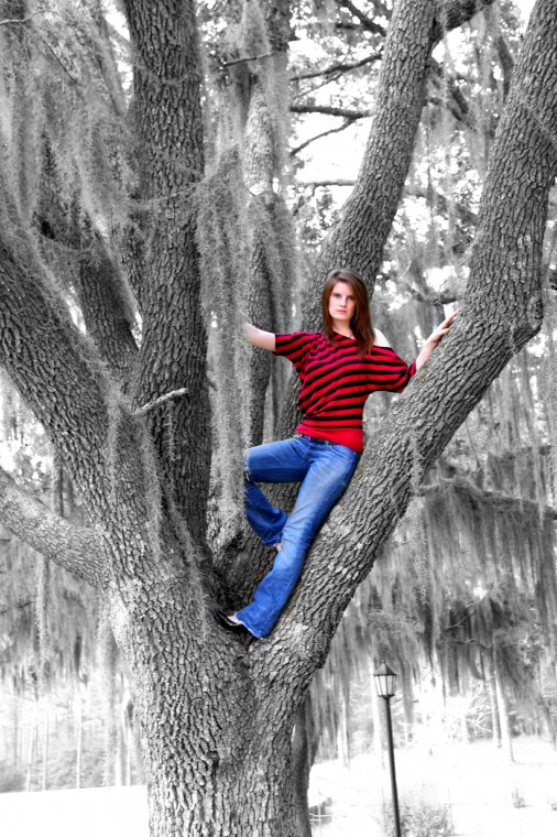 Female model photo shoot of Amy Church in Hodges Garden