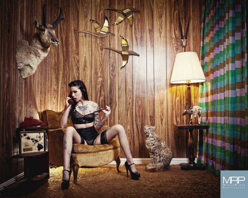 Female model photo shoot of Krysta Kaos by Marcos Rivera in Photo Bang Bang in Las Vegas