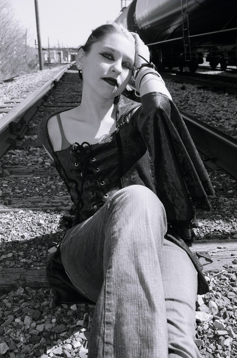 Female model photo shoot of MorgannaKandee by Philippe Ricci in Philadelphia