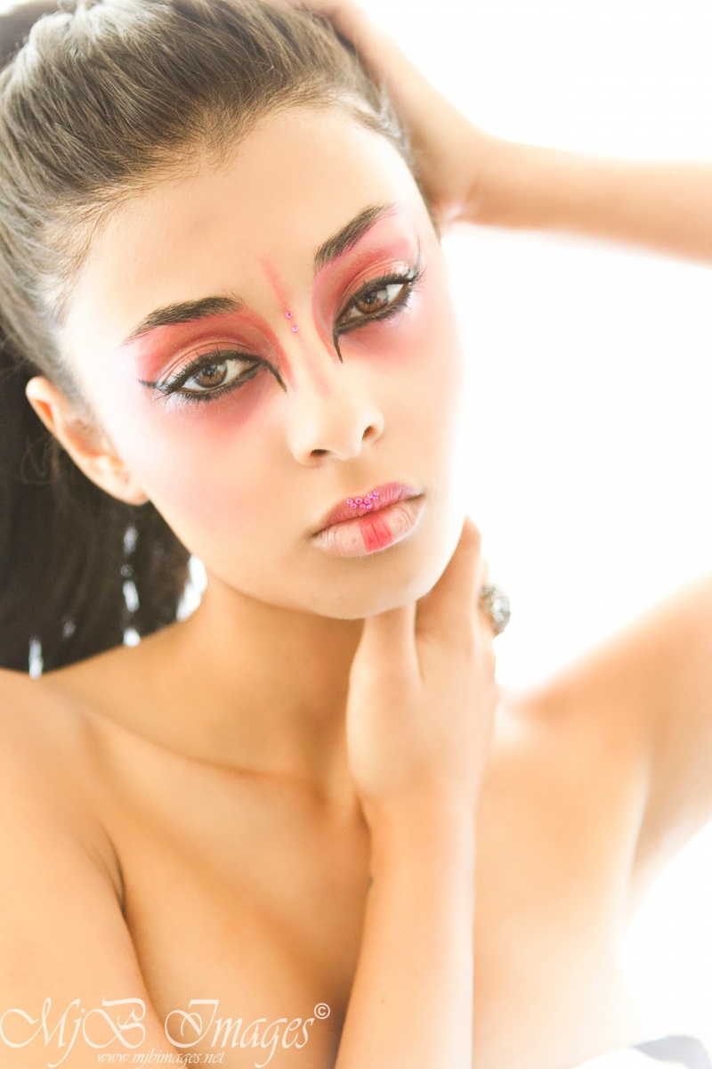 Female model photo shoot of AG Makeup Studio 