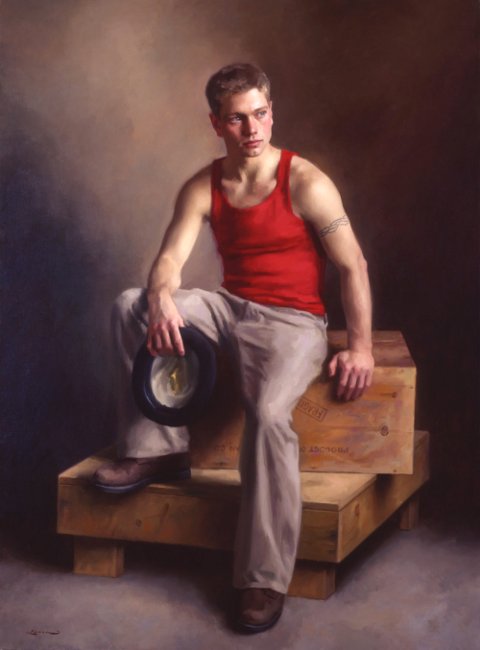 Male model photo shoot of Steven J Levin Studio in Private Collection