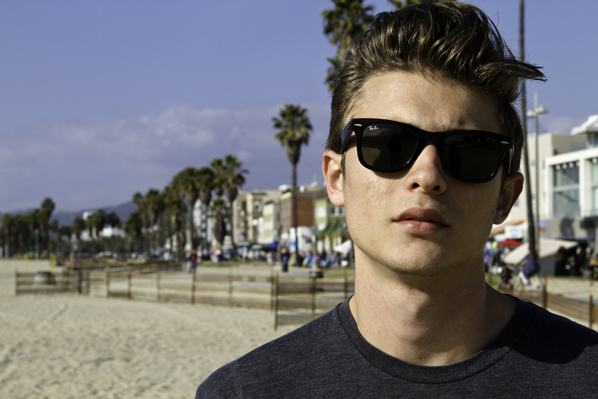Male model photo shoot of Sullivan Arellano in Venice Beach CA