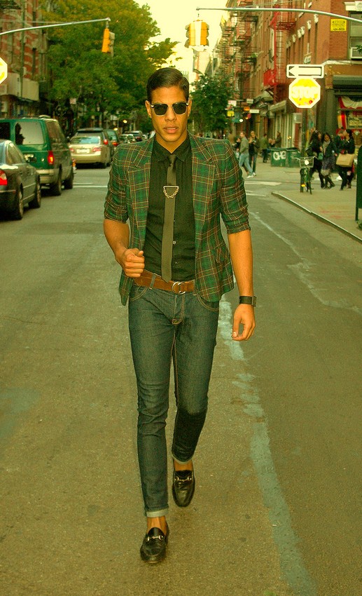 Male model photo shoot of Magnor Maxi in SOHO: New York City