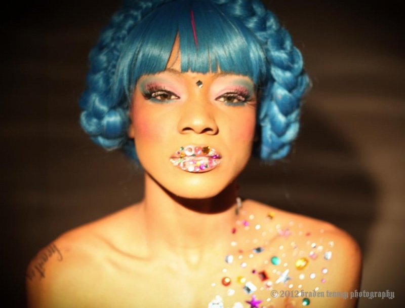 Female model photo shoot of DollfaceMuaArtistry in Los Angeles @ 600 Spring
