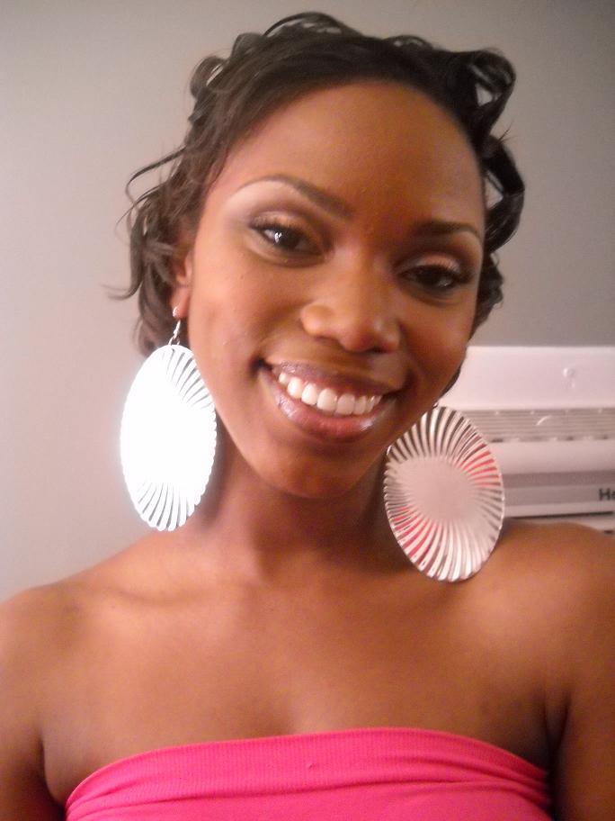 Female model photo shoot of Sha Denise in Baltimore @ Video Shoot, Dressing Rm