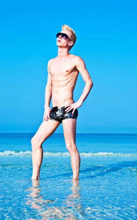 Male model photo shoot of Brandon Wooten in Beach