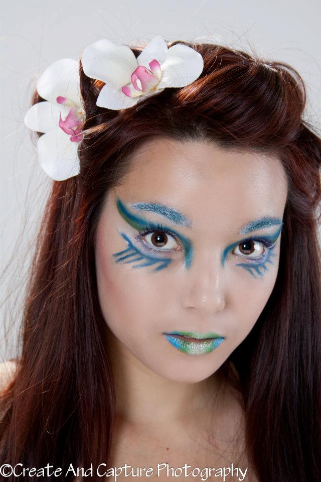 Female model photo shoot of Glitterazzi Makeup