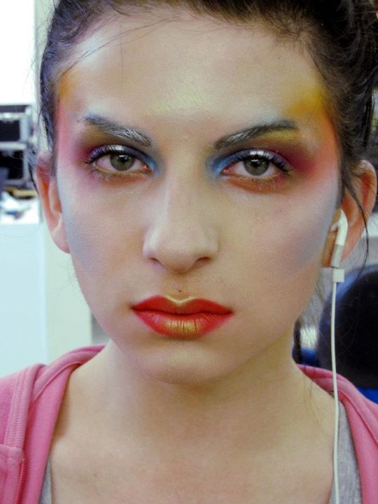 Female model photo shoot of Maude Make Up