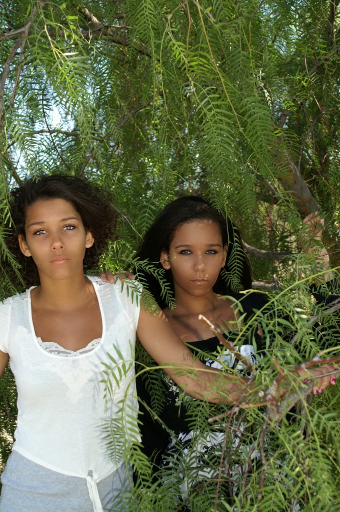 Female model photo shoot of Mitchell Sisters