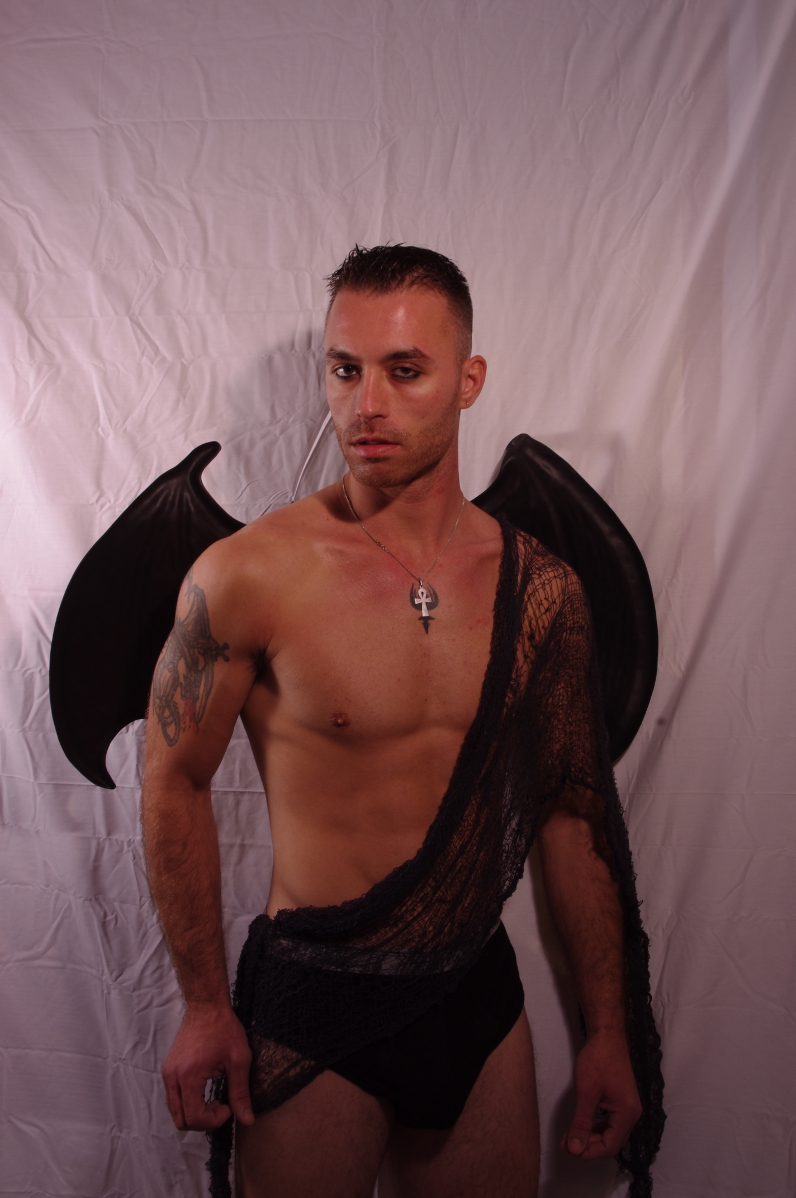 Male model photo shoot of Broken Wings