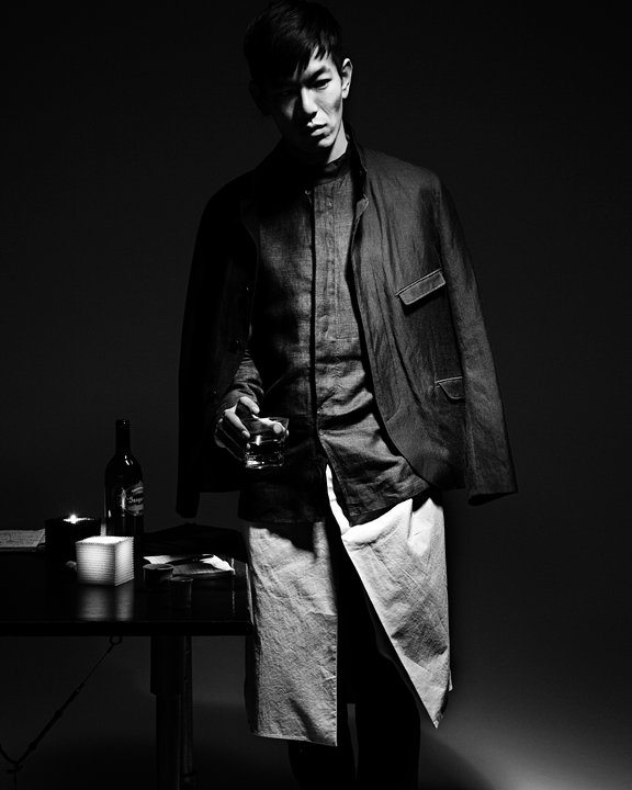 Male model photo shoot of Junshin Soga