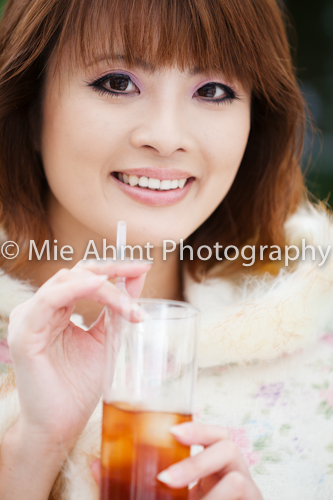 Female model photo shoot of Mie Ahmt in Tokyo