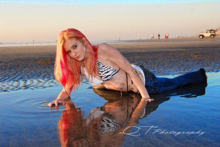 Female model photo shoot of QT_Photography in San Diego