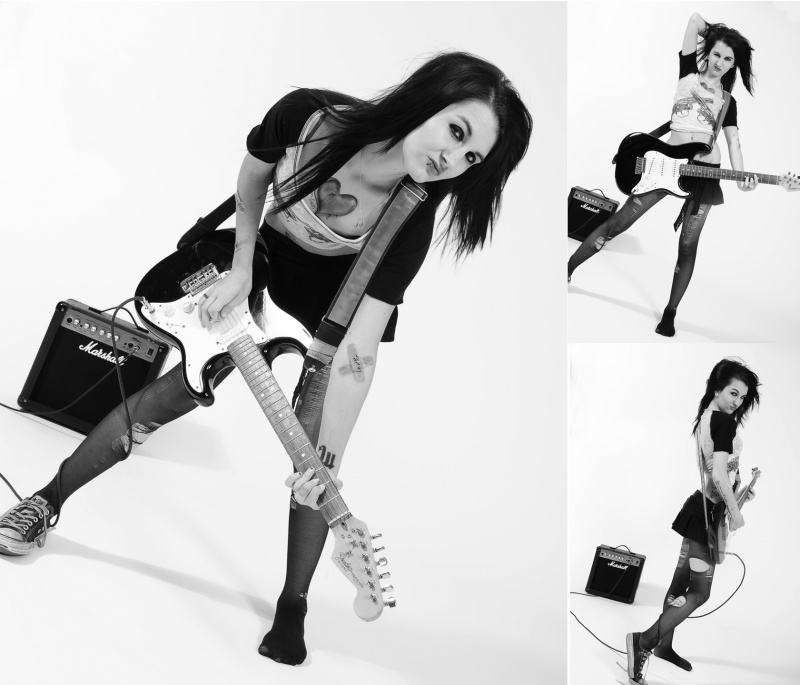 Female model photo shoot of amberanimosity by George Rodriguez