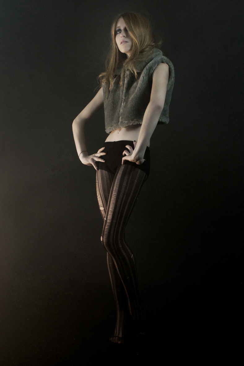 Female model photo shoot of Maison Bizarre by Andrea Baccetti