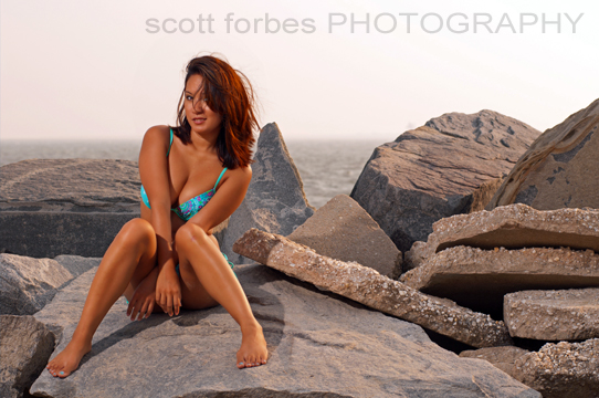 Male and Female model photo shoot of SF Photos and Nicole Dawn D in Sullivan's Island, SC