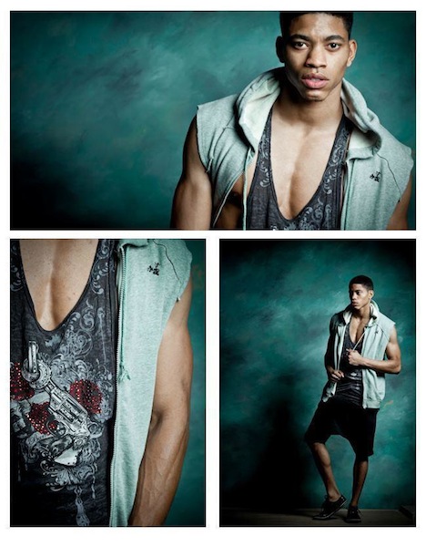 Male model photo shoot of Brickel Peters