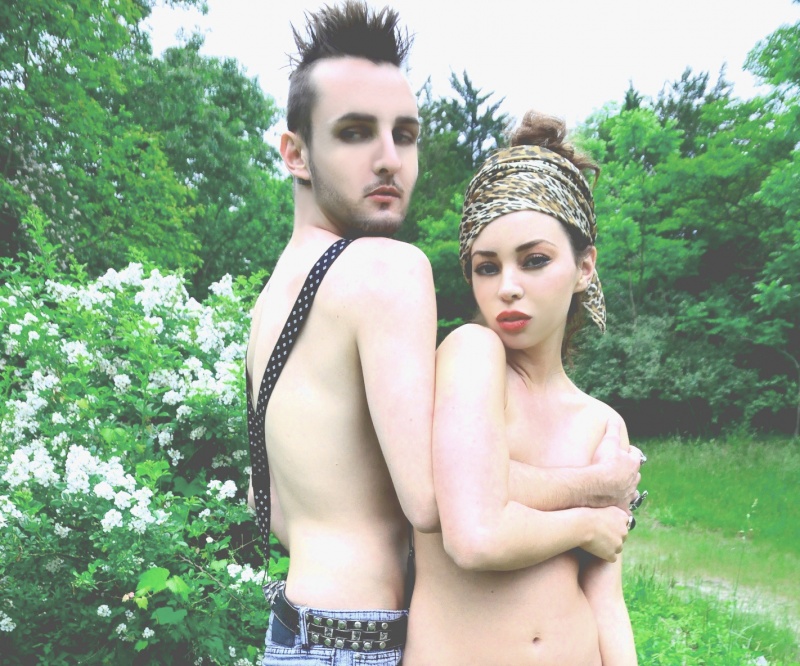 Male and Female model photo shoot of Thaddeus Adamczyk and KMZ