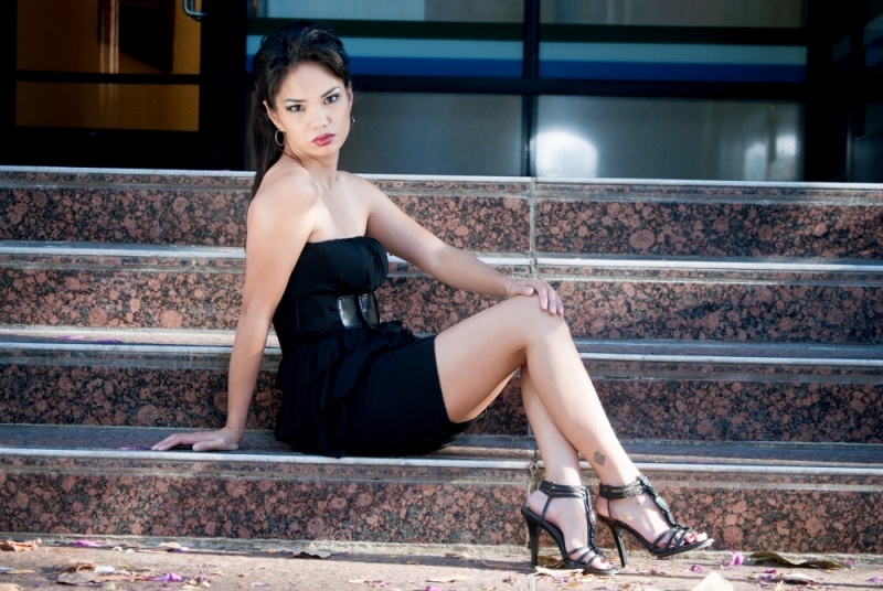 Female model photo shoot of Jorelei by Photography by Omayra in Fort Street Mall in Downtown Honolulu, Hawaii