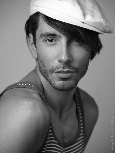 Male model photo shoot of gerard de haan
