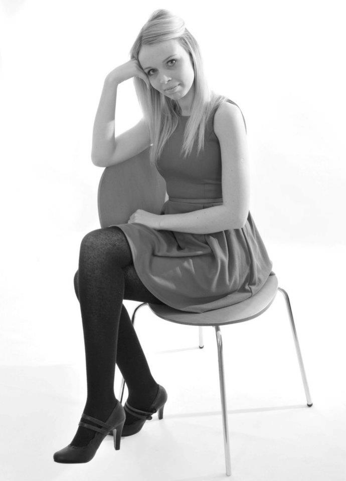 Female model photo shoot of Jen long legs