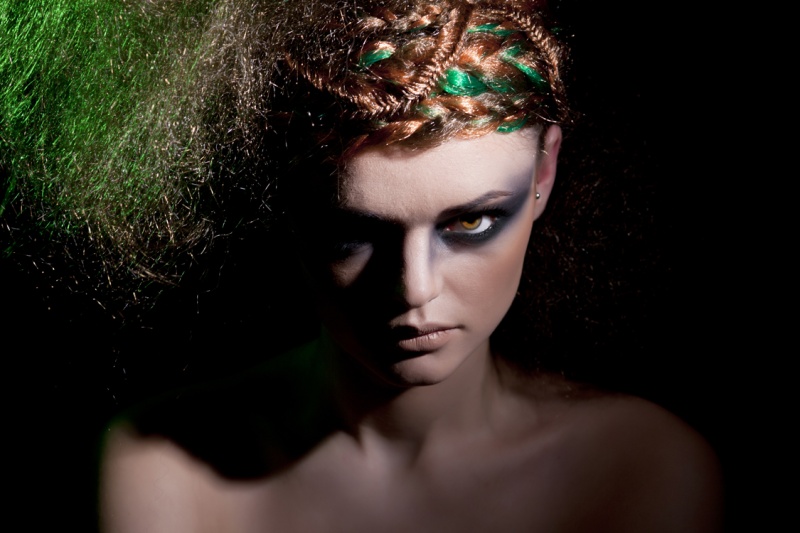 Female model photo shoot of Chloe Richardson Hair and Jodi Lakin by Sian Ashleigh Photo in The Studio, Tamworth