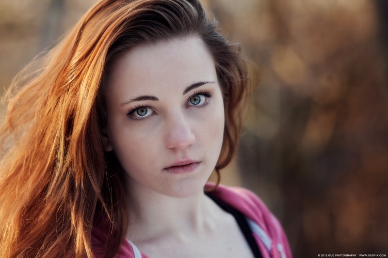 Female model photo shoot of Ivey Rose by gudpix in Prairie Creek