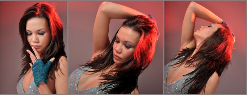 Female model photo shoot of M Teschner in Studio