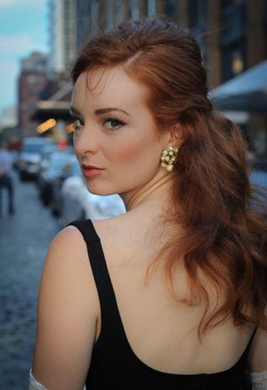 Female model photo shoot of Meglea in NYC
