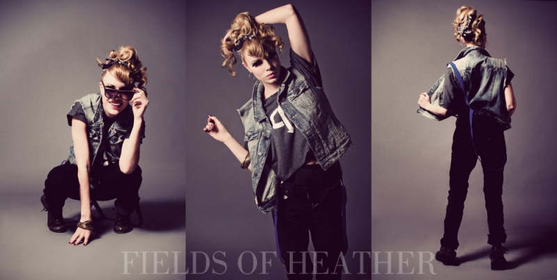 Female model photo shoot of Fields of Heather in Vancouver, BC