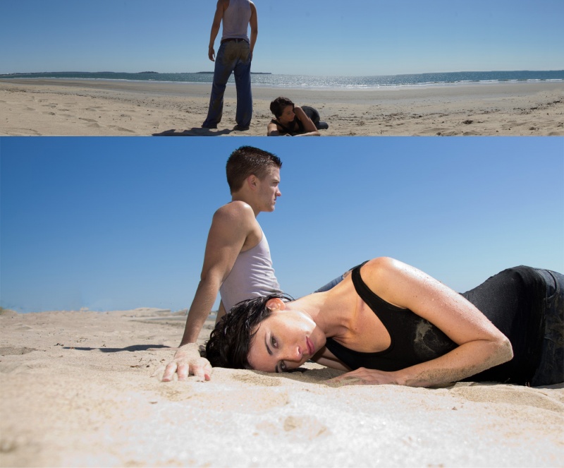Male model photo shoot of Austin Stang in Revere Beach Boston, MA