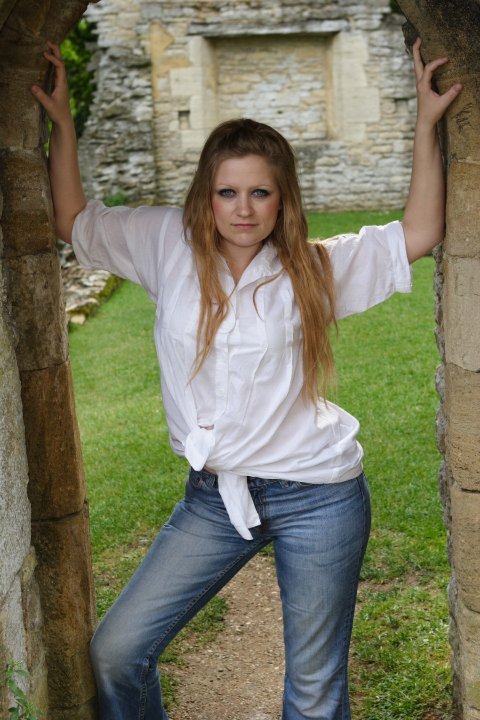 Female model photo shoot of Zoe_Anne  in Minster Lovell, Oxfordshire