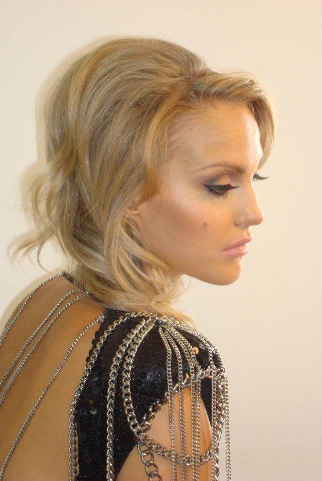0 model photo shoot of MaggieSmith, makeup by Jennifer Malaszczuk