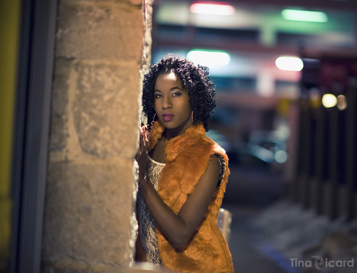 Female model photo shoot of Enni  by Tina Picard in Downtown