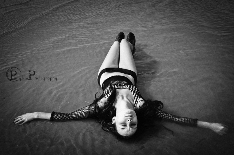 Female model photo shoot of PumpkinPhotography in Bloemendaalse strand