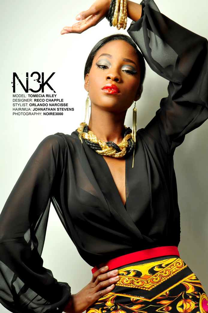 Male and Female model photo shoot of N3K Photo Studios and Tomecia in Atlanta,GA, wardrobe styled by Reco Chapple