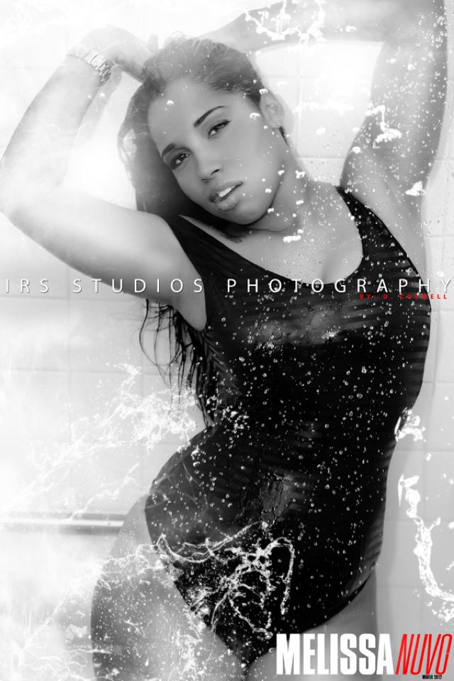 Female model photo shoot of Melissa Nuvo in NYC.