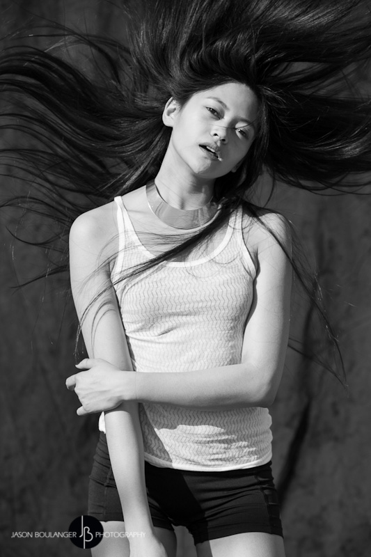 Female model photo shoot of Rischae by Jason Boulanger