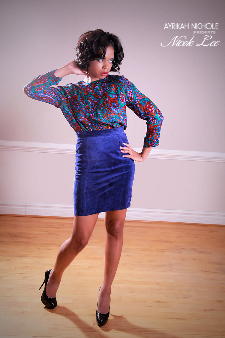 Female model photo shoot of Makeup by Bre and Lee Nicole, retouched by RATED, wardrobe styled by AyrikahNichole