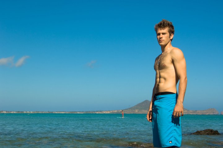 Male model photo shoot of I am Eric Hans Schaefer in Kailua Beach
