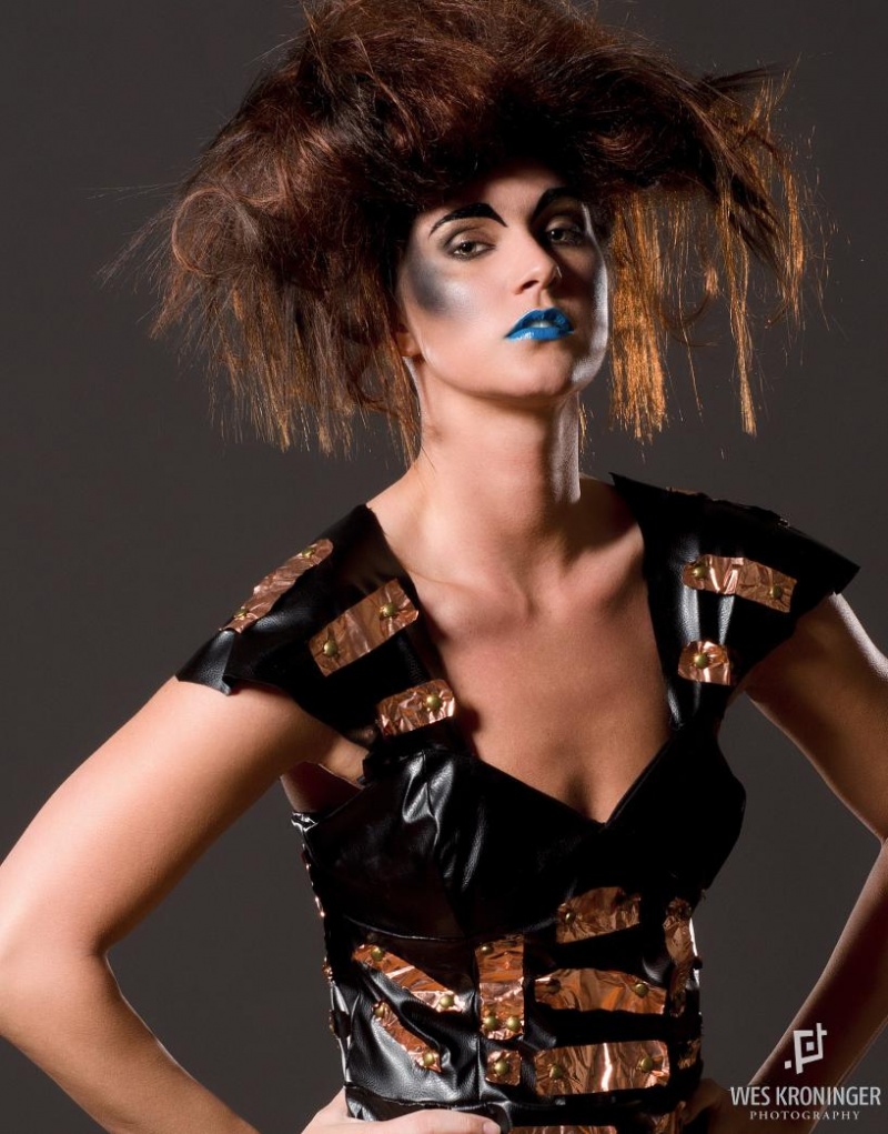 Female model photo shoot of Emily Siegel and simonerochelle by Wes Kroninger, clothing designed by antilabel