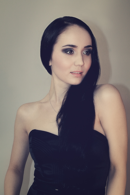 Female model photo shoot of KV Photos, retouched by CM Retouch, makeup by Ekka makeup