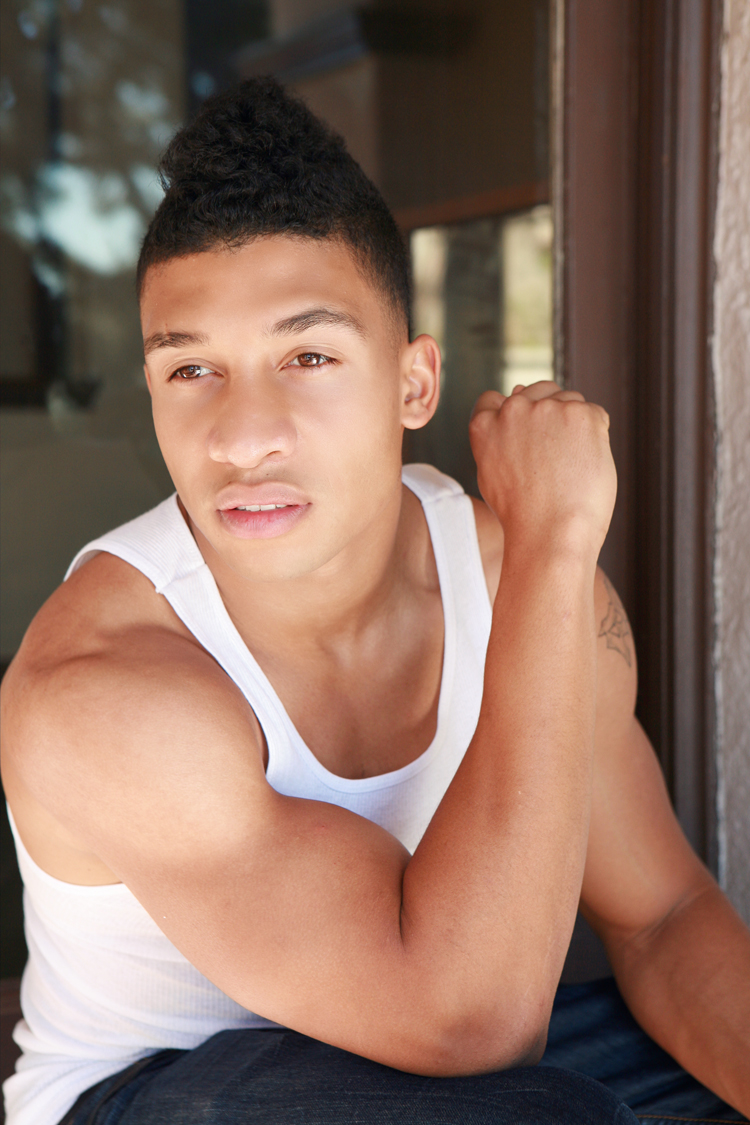 Male model photo shoot of Joshua Jassem Williams in Hollywood, Ca