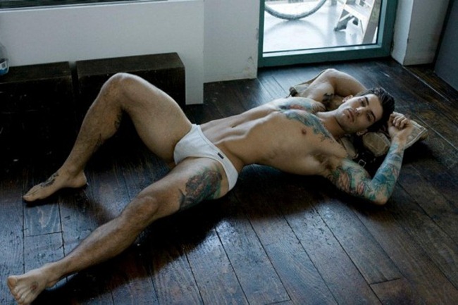 Male model photo shoot of Adam Von Rothfelder