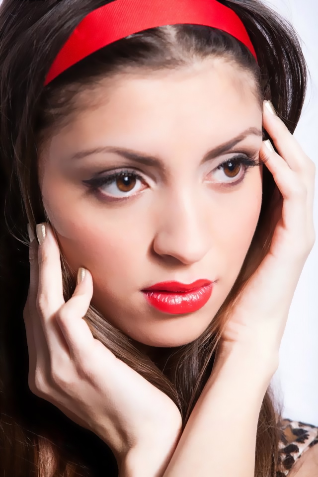 Female model photo shoot of Yelena K Beauty and marelee by Zinc Photography